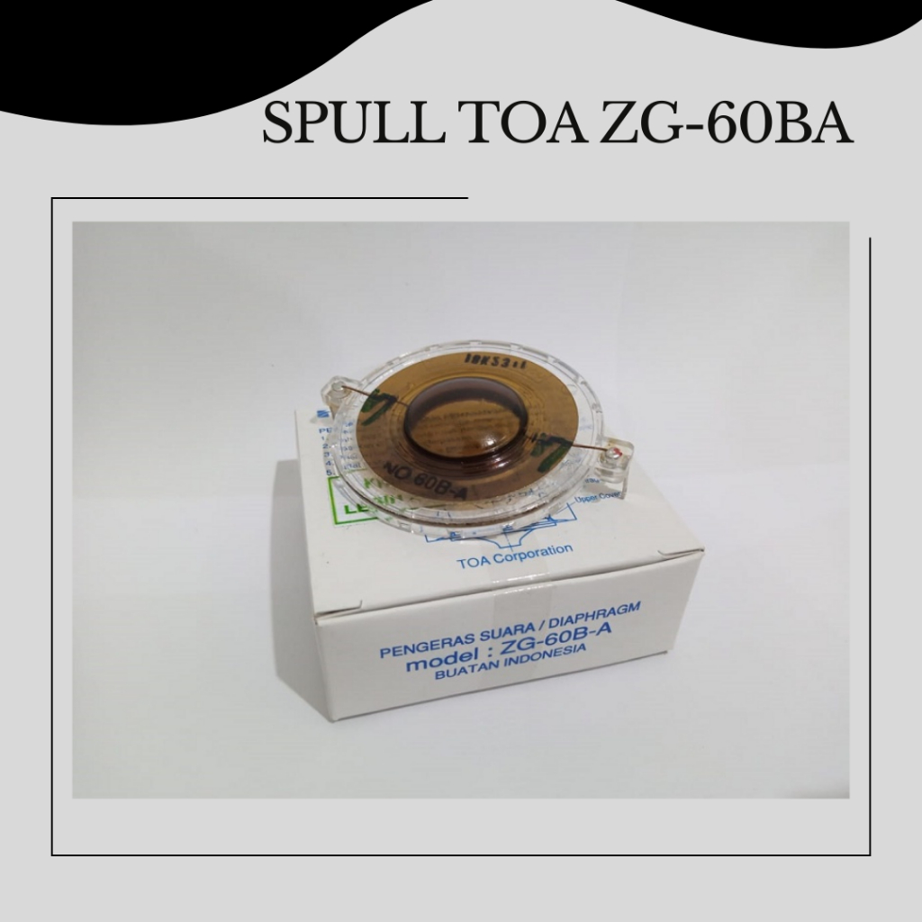 SPUL HORN TOA ZG-60BA CORONG TOA Spull Speaker ZG 60 B-A