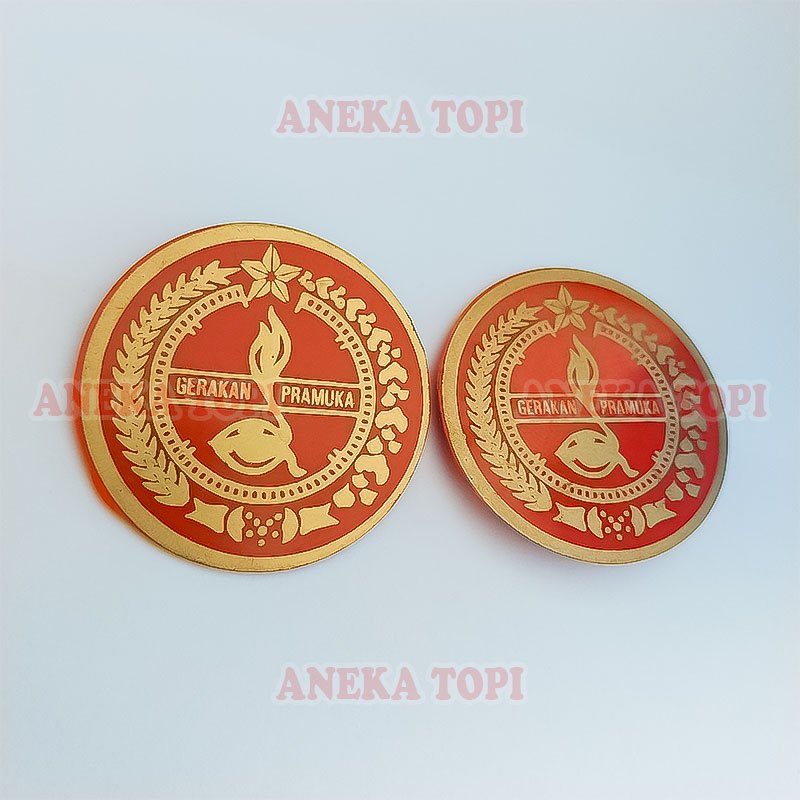 Emblem Topi Penggalang Putri Emblem Topi Pramuka Penggalang Tanda Topi Pramuka - Aneka Topi