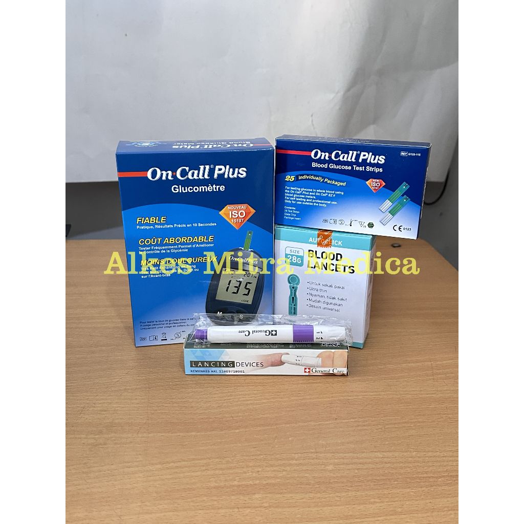 On call Plus /Oncall Plus alat cek gula darah / glukosa