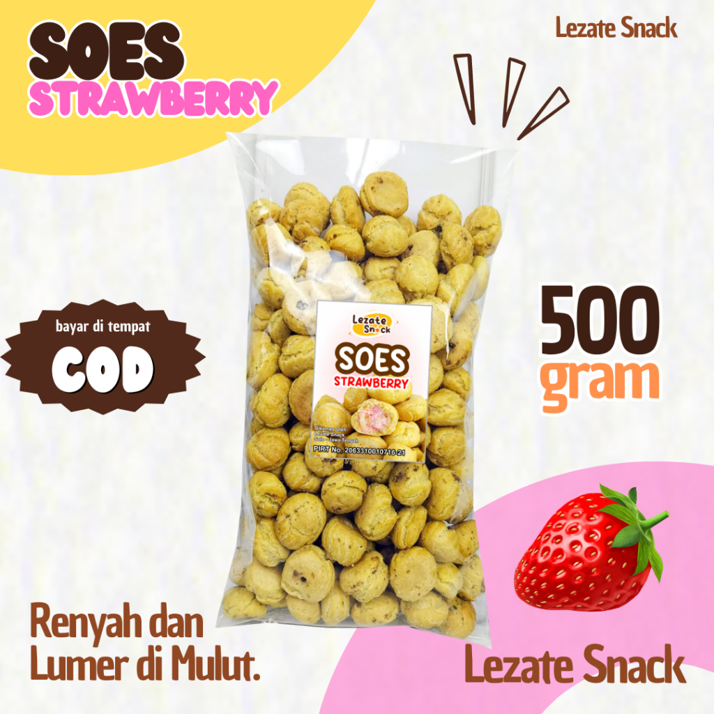 

Soes Coklat Kiloan 500gr Aneka Isian Rasa Keju Strawberry Blueberry Vanila / Sus Cokelat Sus Kering Keju Lumer