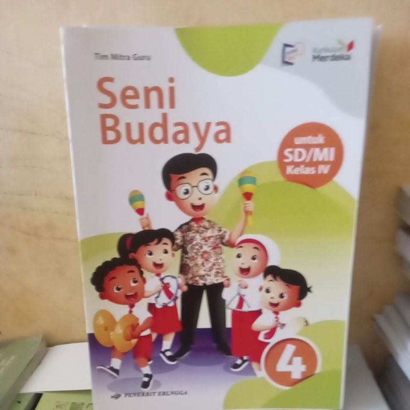 senibudaya kelas 4 sd erlangga kurikulum merdeka