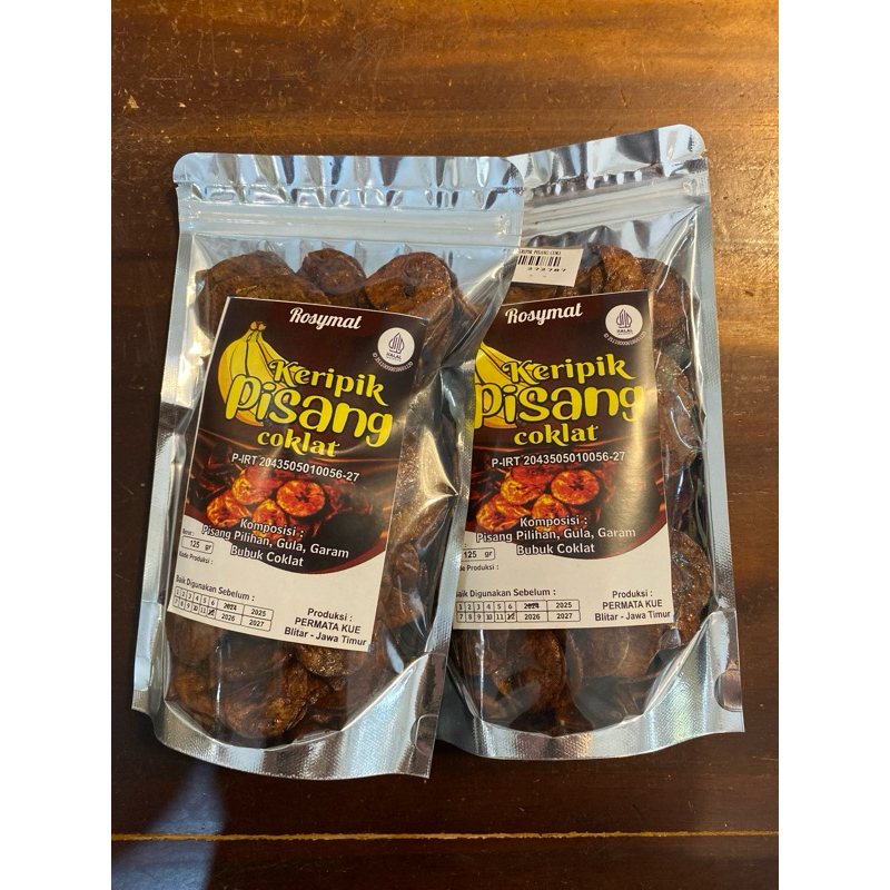 

Kripik/Keripik Pisang Coklat “Permata Kue”
