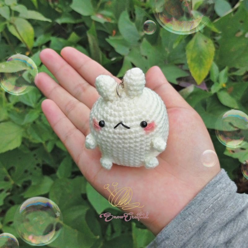 Gantungan Kunci - Amigurumi Molang