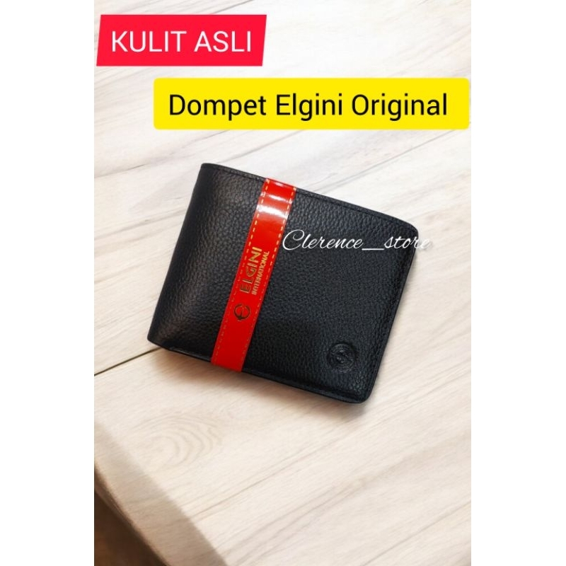 PROMO Dompet Pria Kulit Asli - Dompet Elgini Original 69534