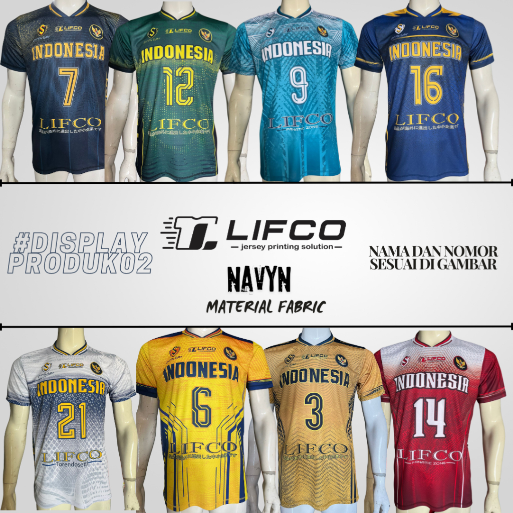 LIFCO JERSEY DISPLAY PRODUK02 ORIGINAL (EX FOTO PRODUK)