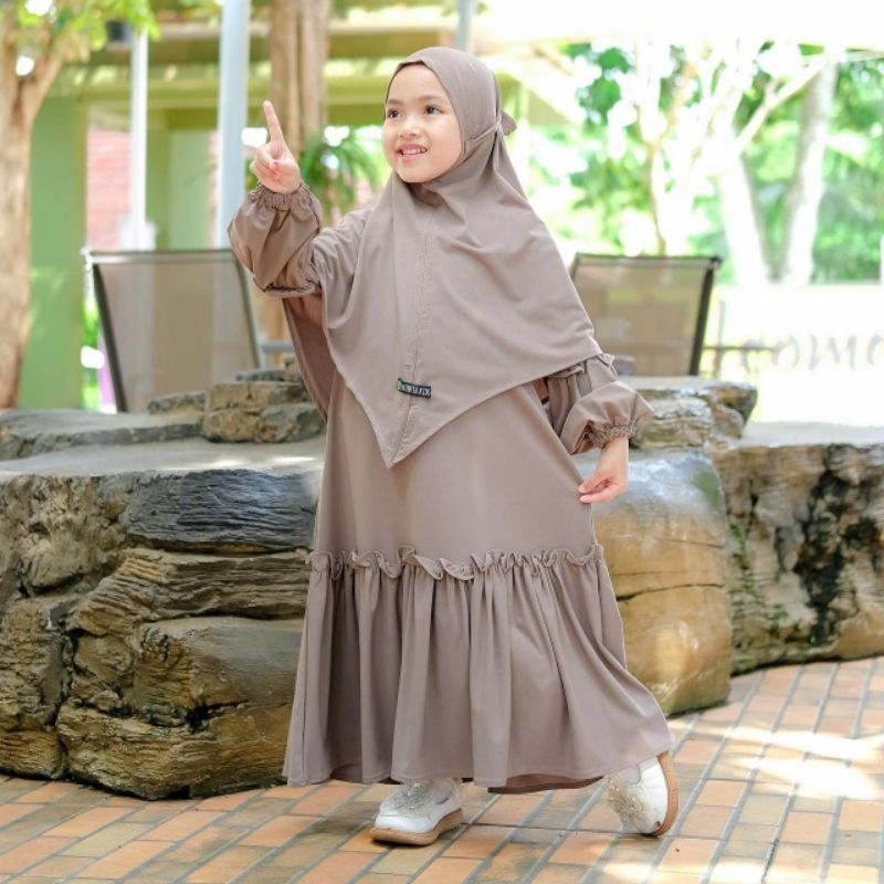 baju muslim anak  Yumna set