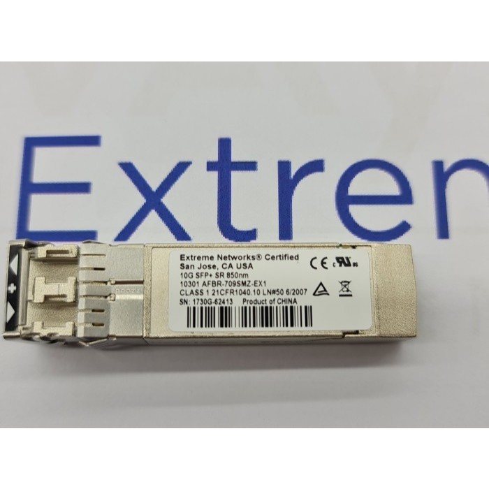 Extreme 10301 10G SFP+ SR 850NM AFBR-709SMZ-EXI Optical Transceiver