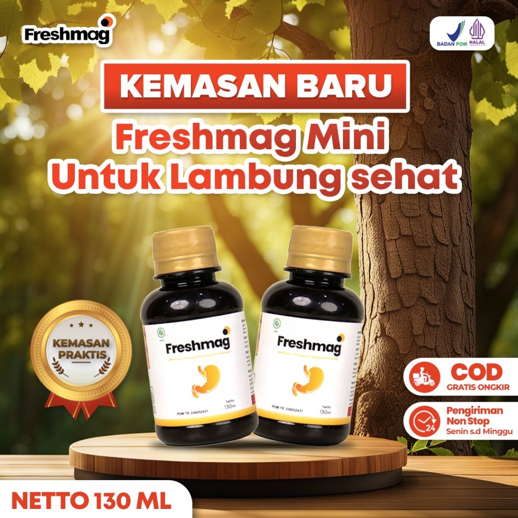 

Freshmag Mini Paket 2 Botol Madu Solusi Permasalahan Lambung Original