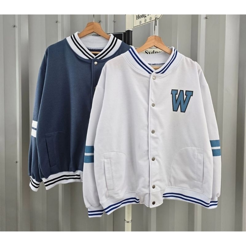 initial jacket baseball murah/jacket varsity initial/jacket basketball cewek/jacket sporty style kor