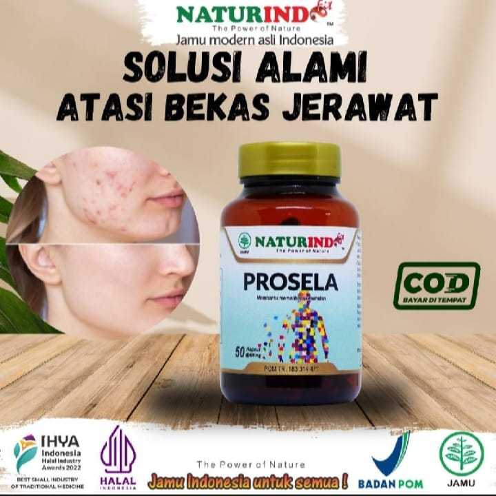 Obat Herbal Penghilang Bekas Jerawat Luka Koreng Bopeng Dan Bekas Operasi Prosela Naturindo