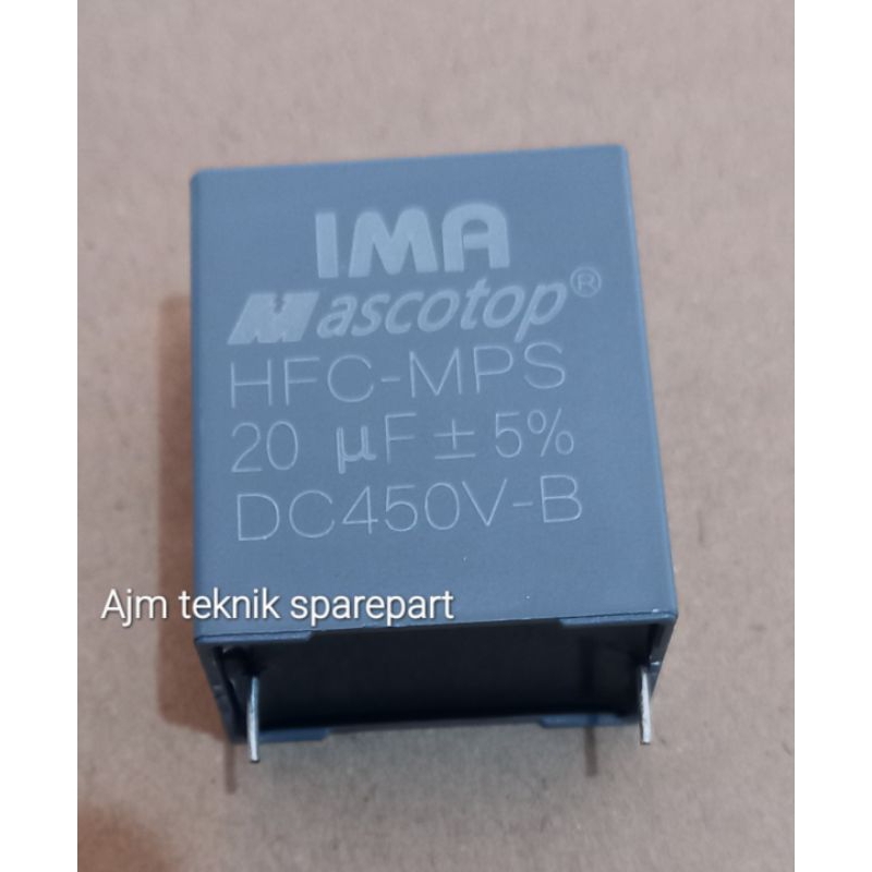 kapasitor inverter 20mikro 450VDC