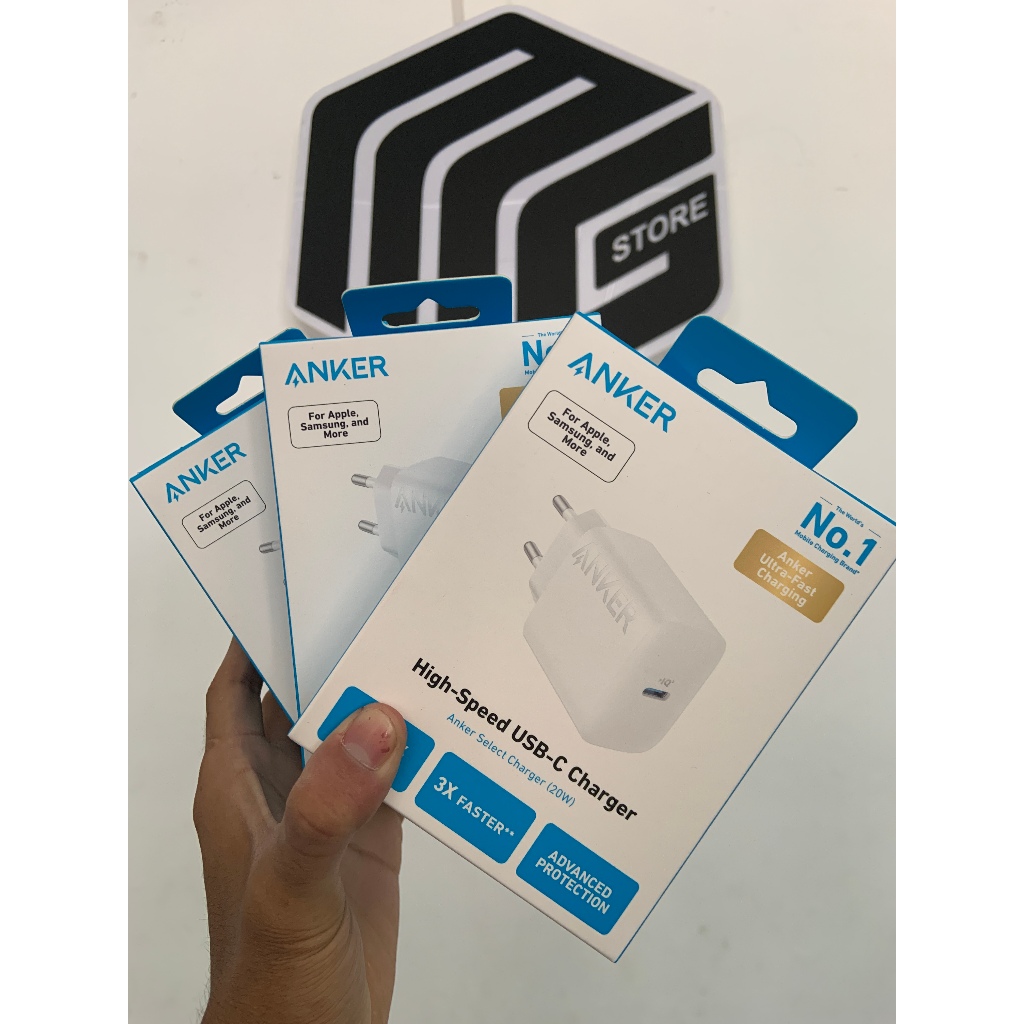 ADAPTOR ANKER 20W