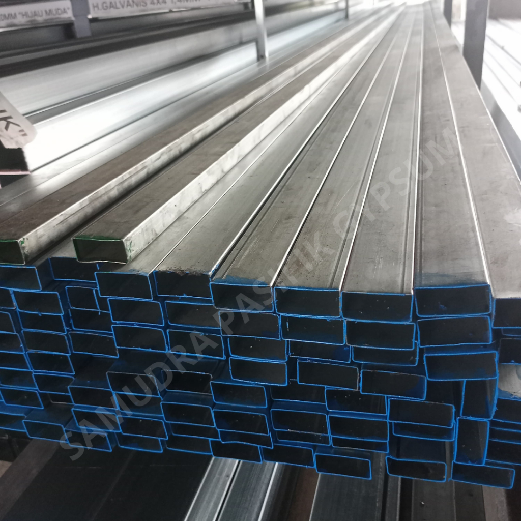 HOLLOW GALVANIS 2X4 TEBAL 1MM HOLLOW GALVANIS 6M 20X40 1MM