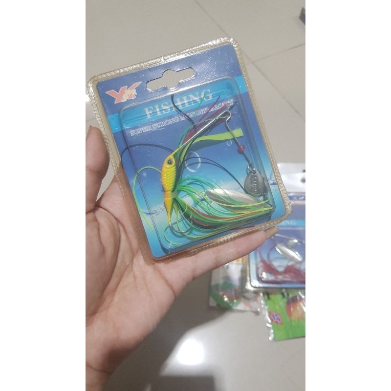 Spinner V umpan ikan gabus pancing