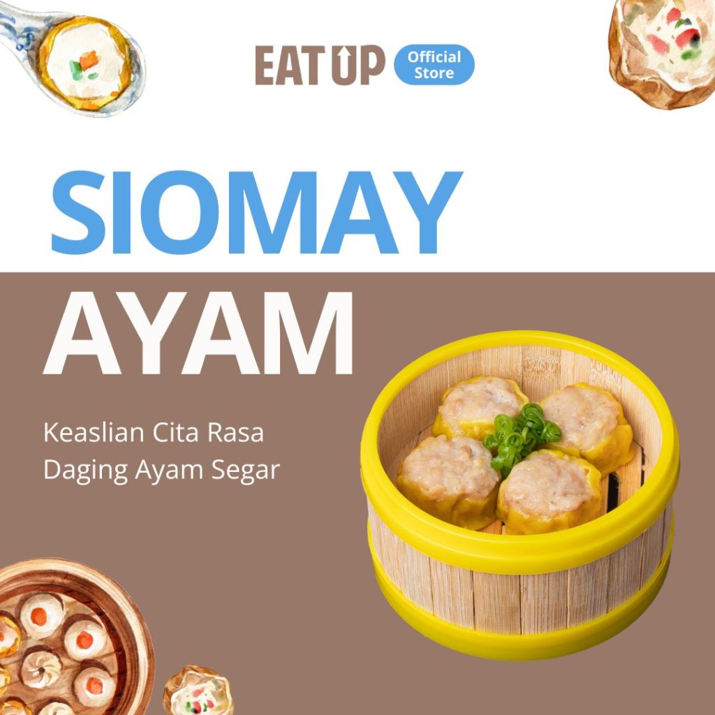 

Eat Up Dim Sum Premium Siomay Ayam Frozen