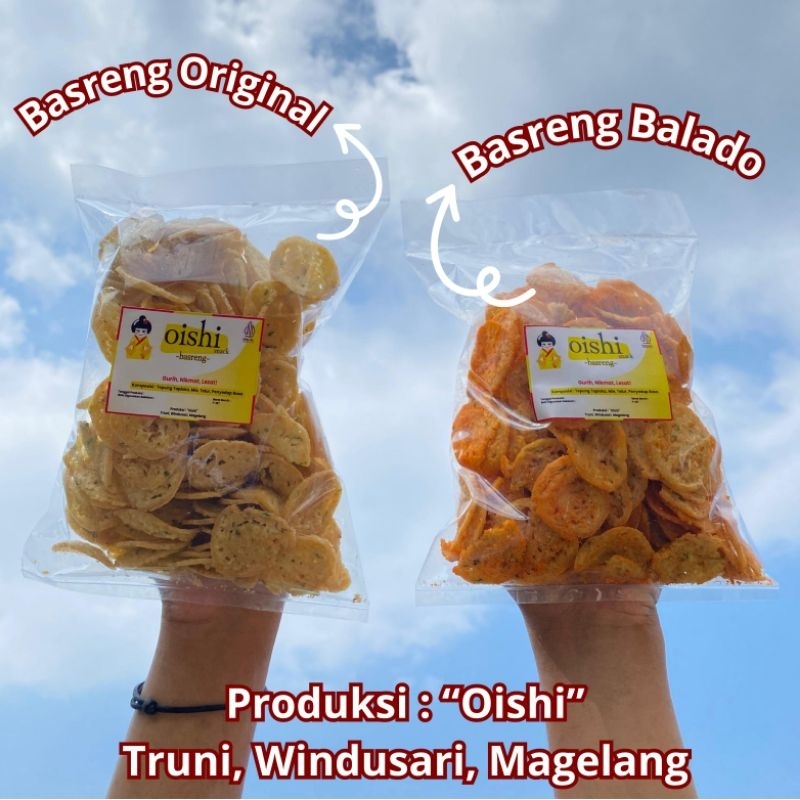 

Keripik Basreng Koin Oishi