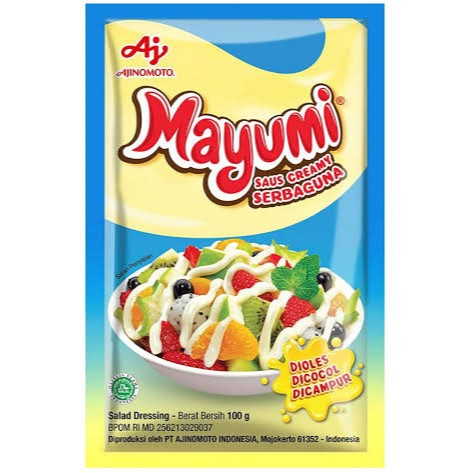 

Mayumi Mayonnaise Serbaguna 100 ml Mayo sachet