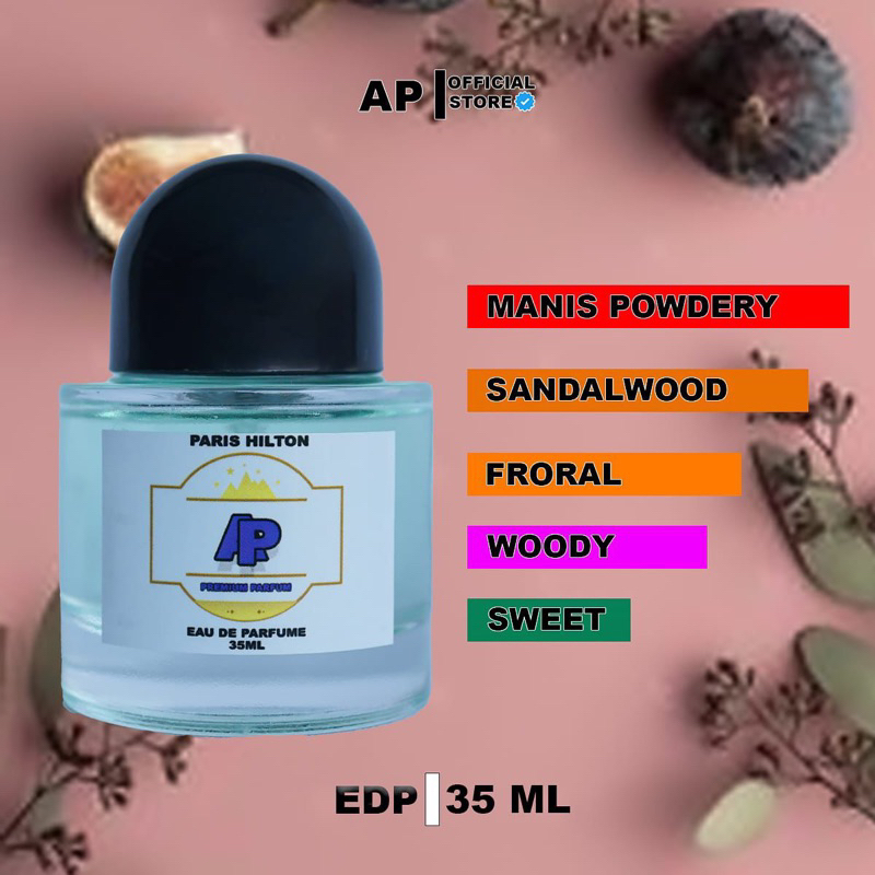 Ap parfum - paris hilten - parfum pernium wanita - by milla shop