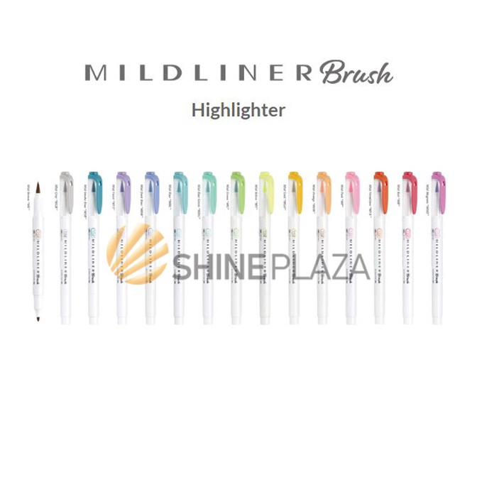 

KODE X67H Mildliner Brush Pastel Highlighter Pen