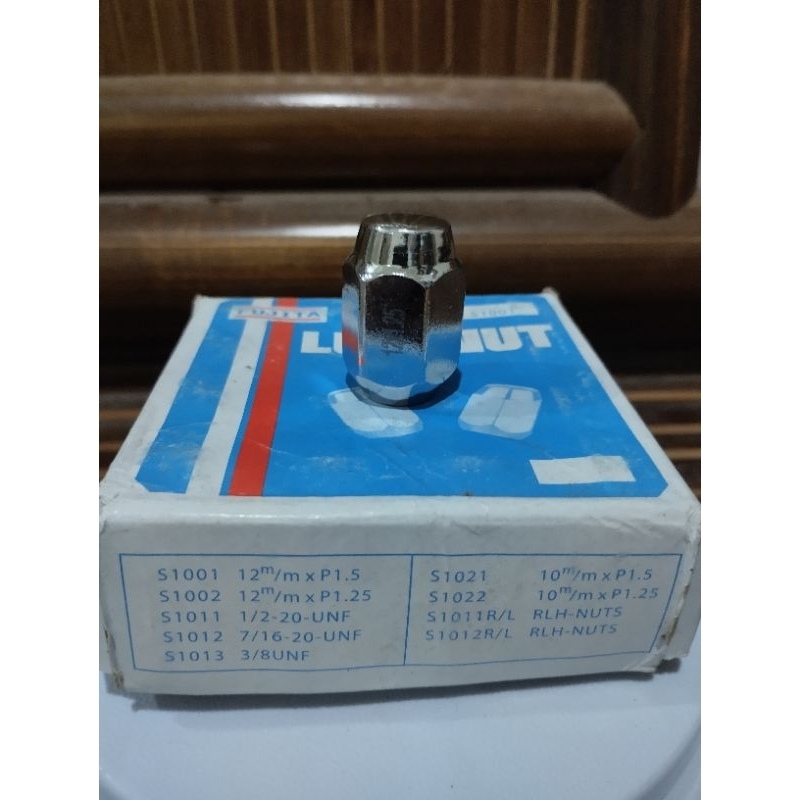 Mur Racing Lug Nut Pendek 12x1.5 dan 12x1.25