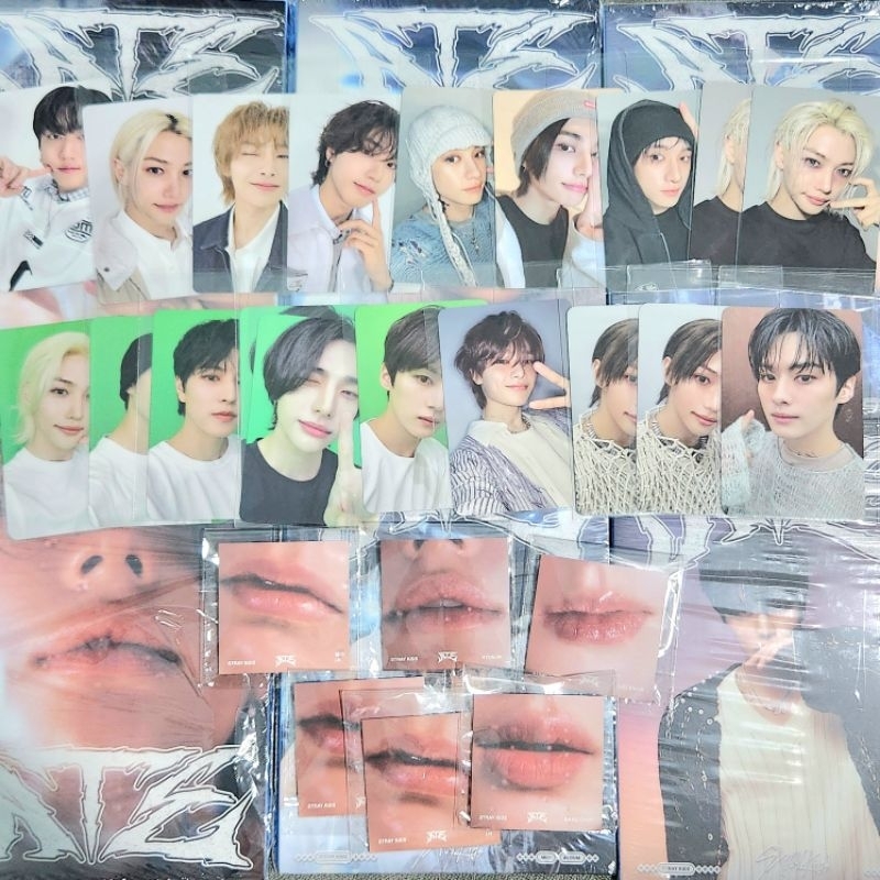 STRAY KIDS Photocard / Lip Card - Official from Album ATE 'Chk Chk Boom' [ Accordion /Platform NEMO 