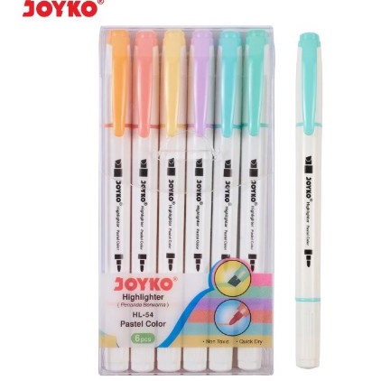 

KODE V26N Highlighter Joyko HL54 6 Warna