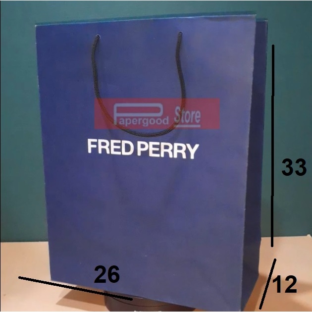 

Paper bag fred perry 2 sisi medium