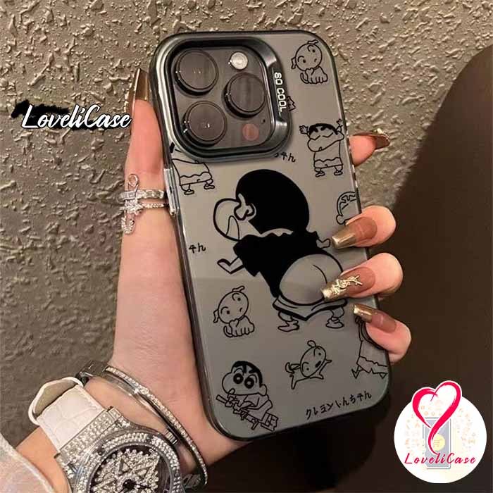 Casing Untuk IPhone 11 15 13 14 12 Pro Max XR 7Plus 7 8 Plus X XS Max SE 2020 Casing Lembut Bergamba
