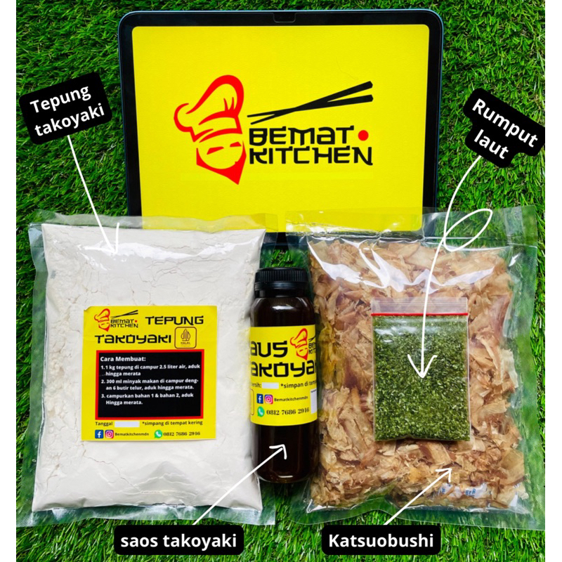 

PAKET TEPUNG TAKOYAKI PREMIX HALAL | TEPUNG TAKOYAKI | TEPUNG PREMIX | TEPUNG INSTAN