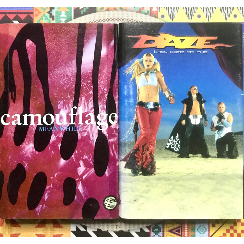 KASET PITA CAMOUFLAGE DAN DAZE SEPAKET