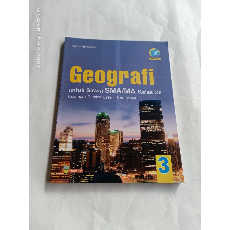 BUKU GEOGRAFI SMA MA KLS XII K13 GATOT HARMANTO