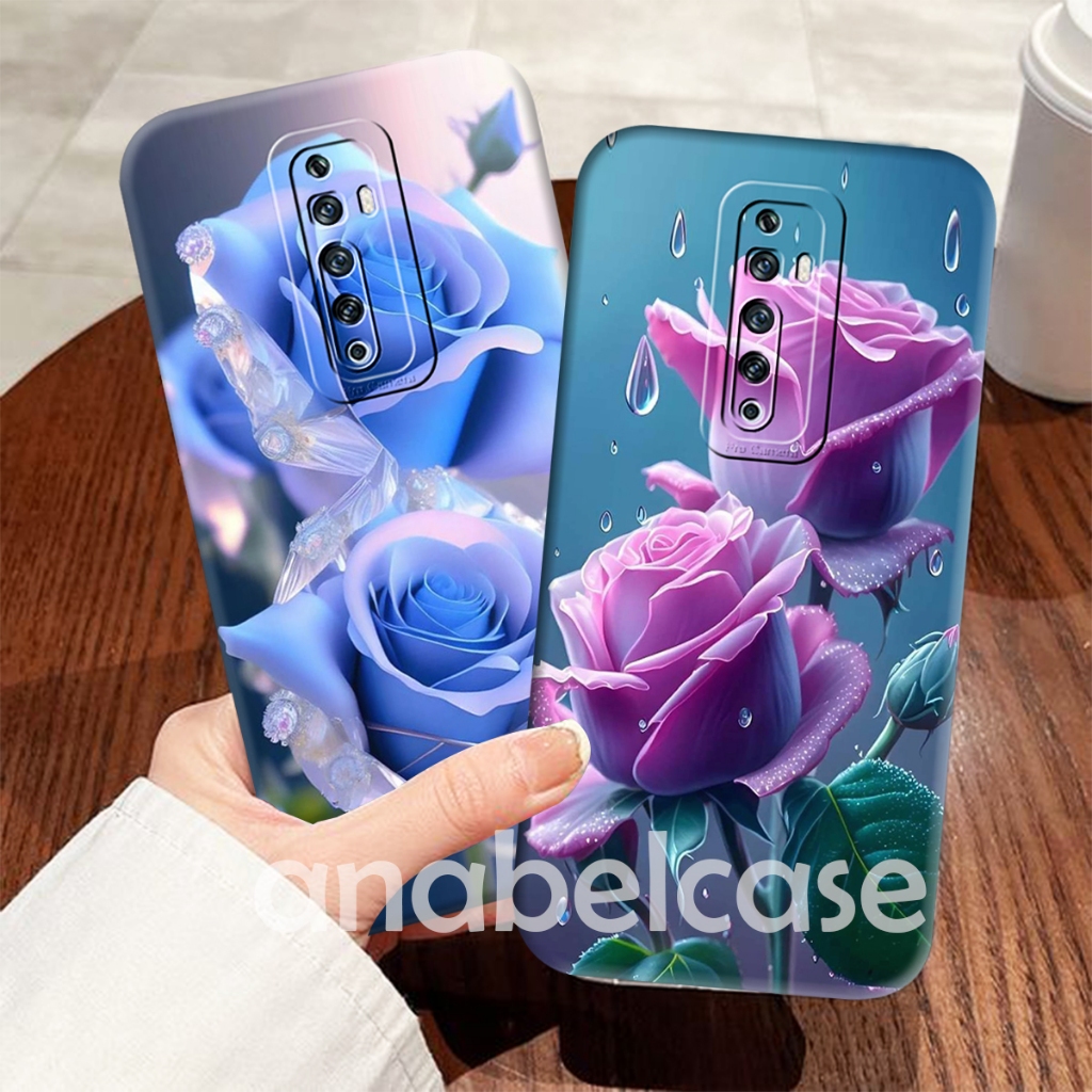 sofcase OPPO RENO 2F/ 2Z / 7Z 5G / 8Z 5G / RENO 4F / 5F Motif Beautifull Flower Aesthetic - Case Bun