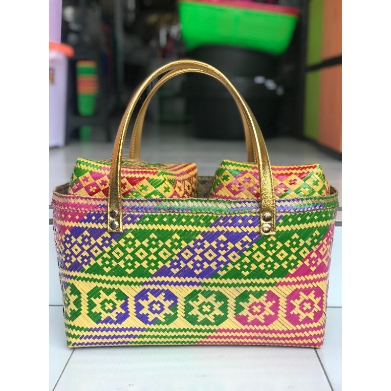 Tas Bambu Set 4 FULL PERNIS