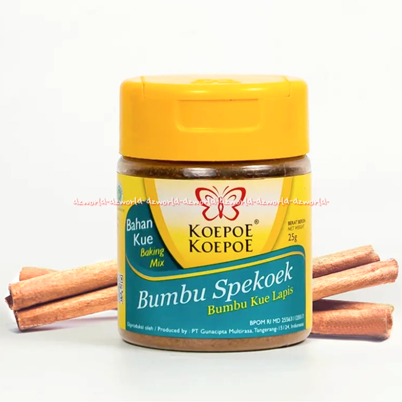 

Koepoe Koepoe 25gr Bumbu Spekoek Bumbu Kue Lapis Rempah Spices Bahan Instan Bubuk Kupu Kupukupu