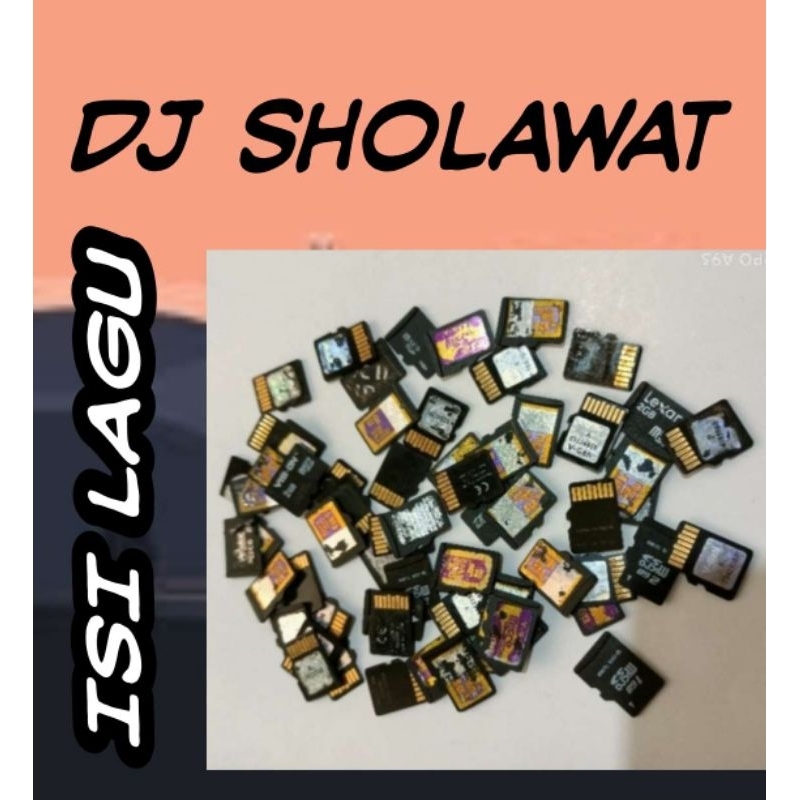 MEMORY CARD ISI DJ SHOLAWAT MICROSD