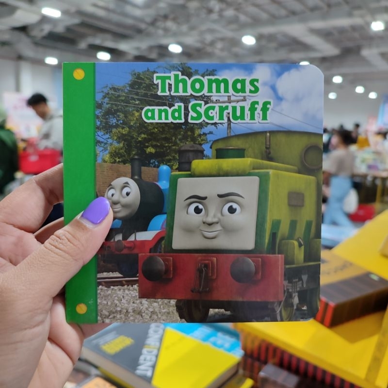 BIG BAD WOLF BOOKS • THOMAS & FRIENDS SUPER LIBRARY (ECER) : THOMAS AND SCRUFF - BOARD BOOK BBW IMPO
