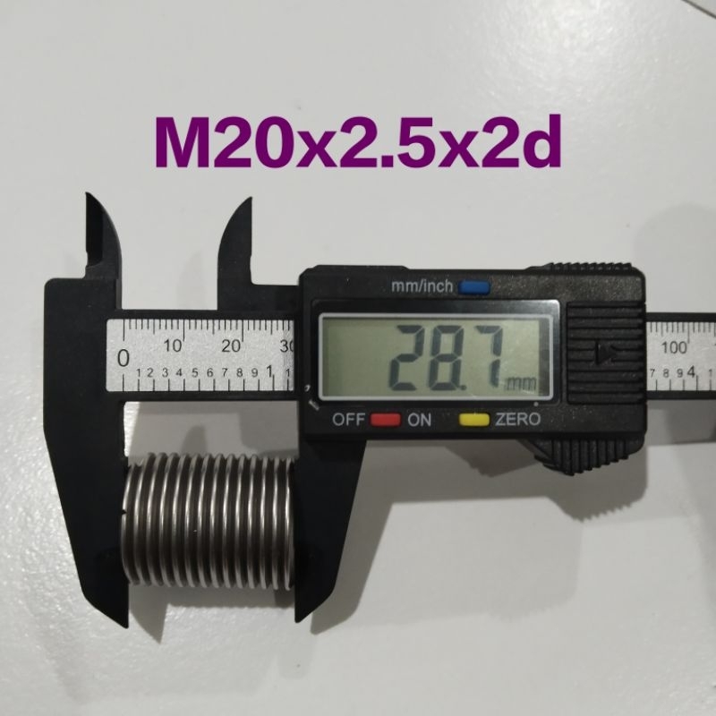 Recoil Baut M20x2.5x2d