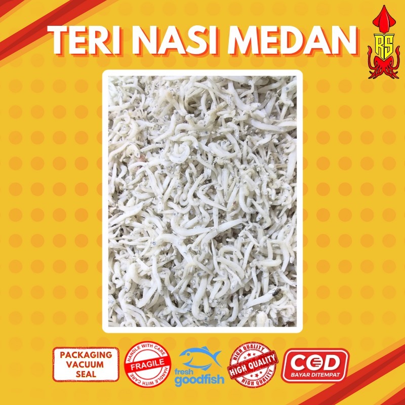 

[COD] TERI NASI MEDAN KUALITAS SUPER GRADE A / TERI MEDAN / TERI NASI / IKAN ASIN / IKAN ASIN MURAH / TERI - IKAN ASIN RS