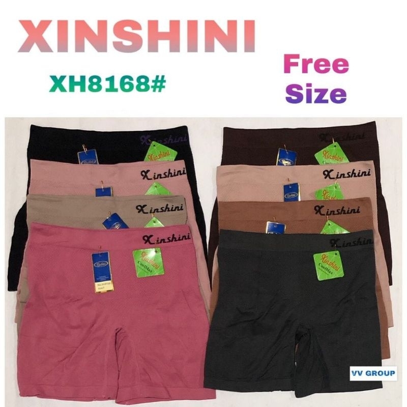 CD CELANA DALAM BOXER SHORT RAJUT IMPORT WANITA SEAMLESS TANPA JAHITAN SAMPING DEWASA / JUMBO CEWEK 