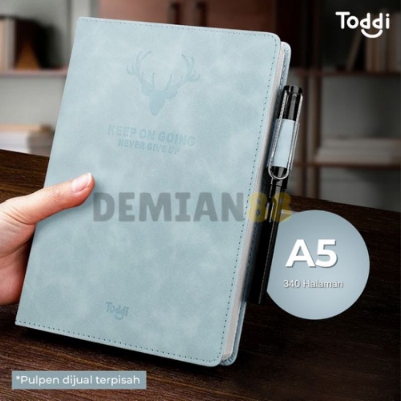 

Buku jurnal hardcover notebook diary A5 - Toddi CW-5026
