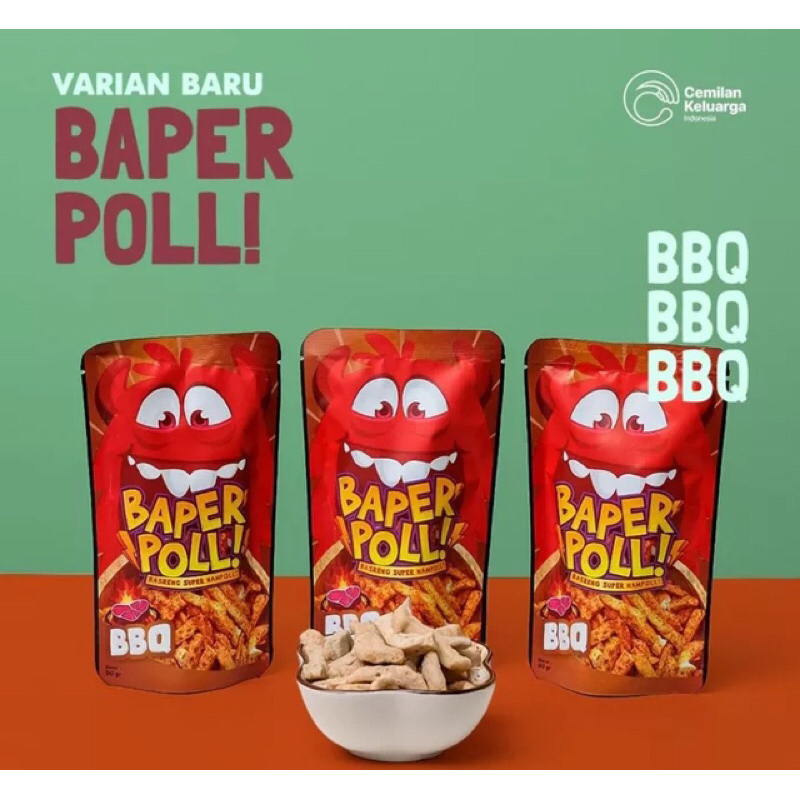 

Cekelin Snack Basreng BAPERPOLL!