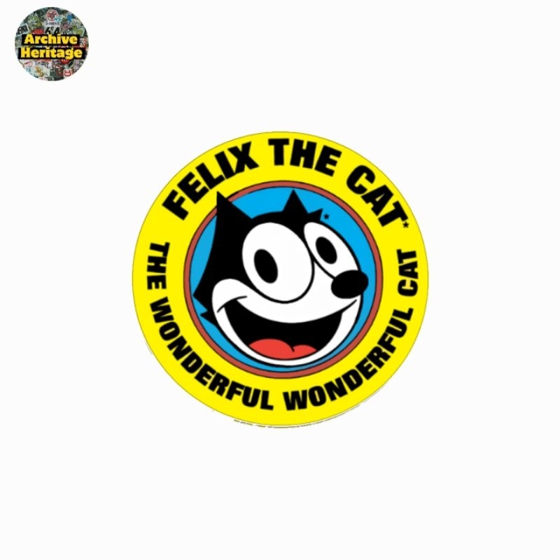 

sticker Felix The Wonderful cat cartoon anime character kartun stiker