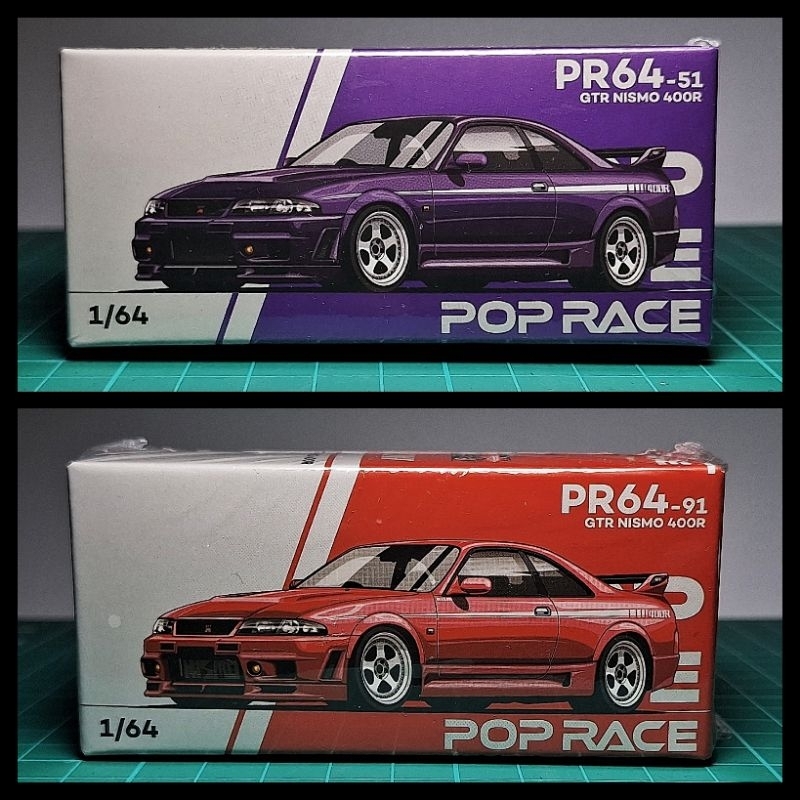 POP RACE NISSAN SKYLINE NISMO 400R PACKAGE OF 2