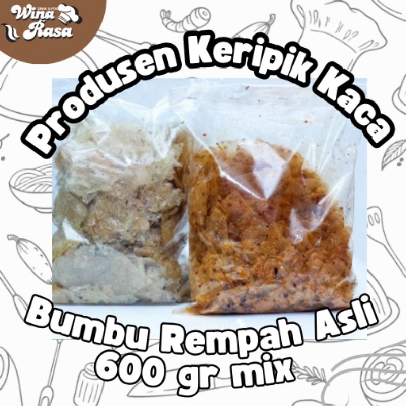 

Keripik kaca/Keripik Beling 600 gr