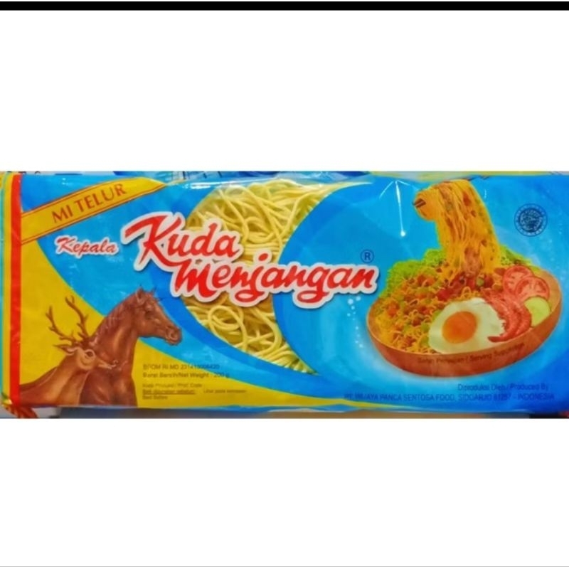 

Mie telur kuda menjangan 200gr