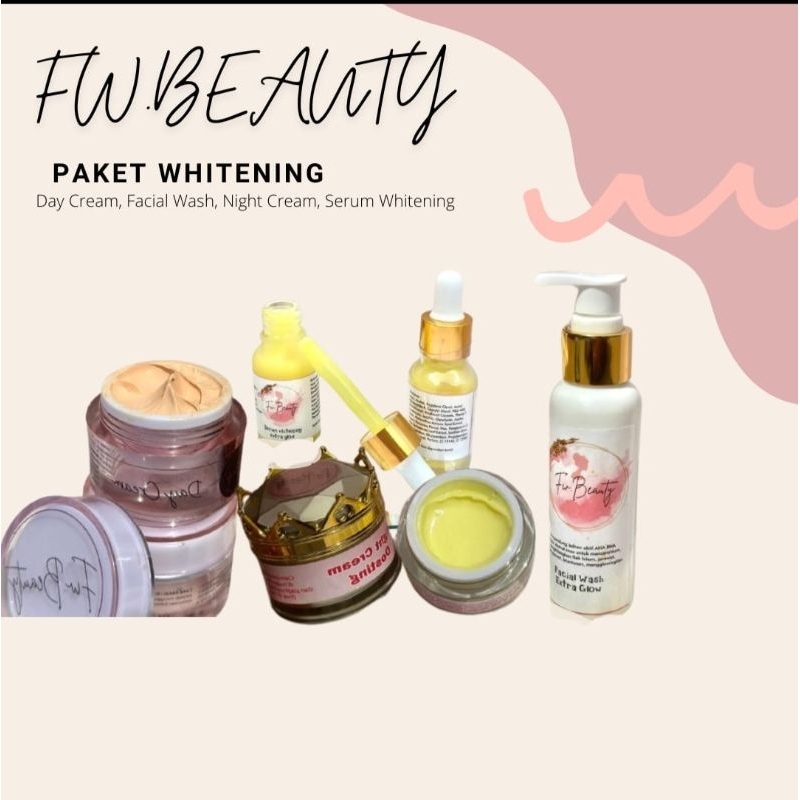 Paket skincare whitening FW.Beauty