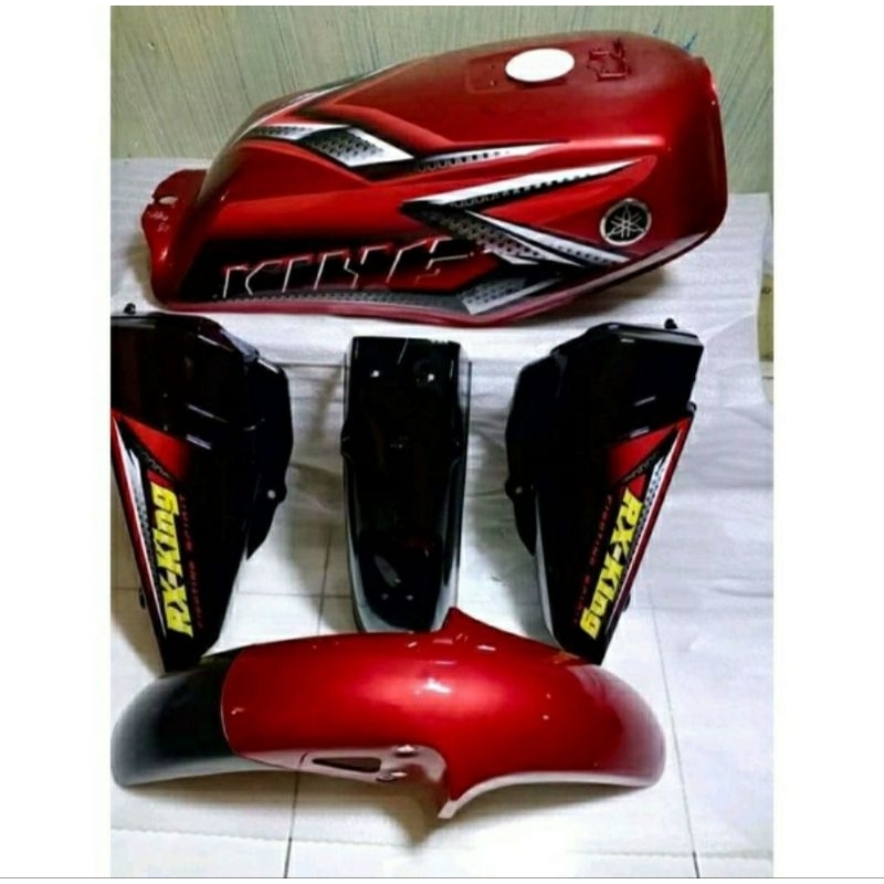 Tangki RX King Body RX King New 2008 Merah Maron Set