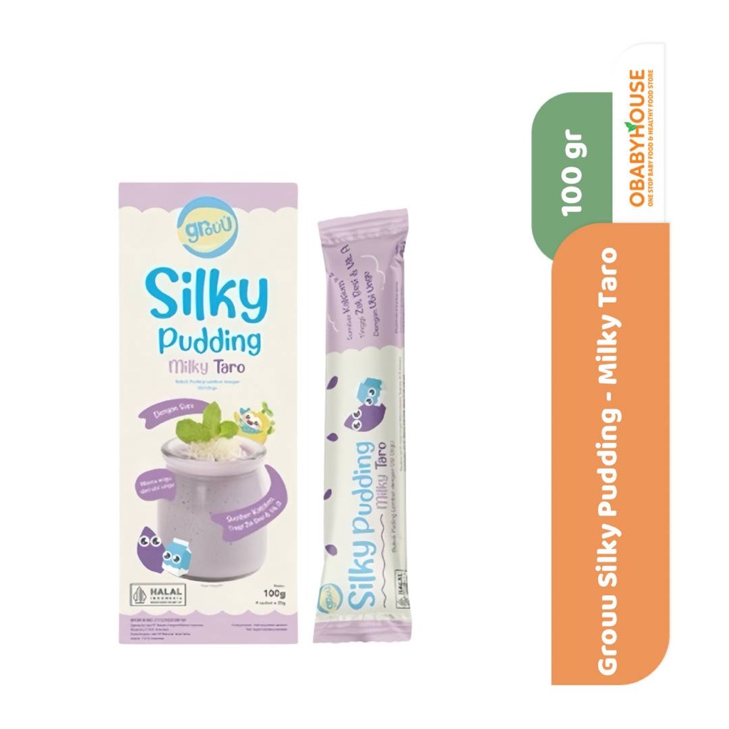 

Grouu Silky Pudding - Milky Taro 100 gr