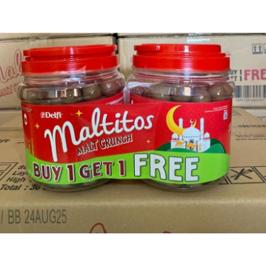 Maltitos Jar Buy 1 get 1 (300grx2)