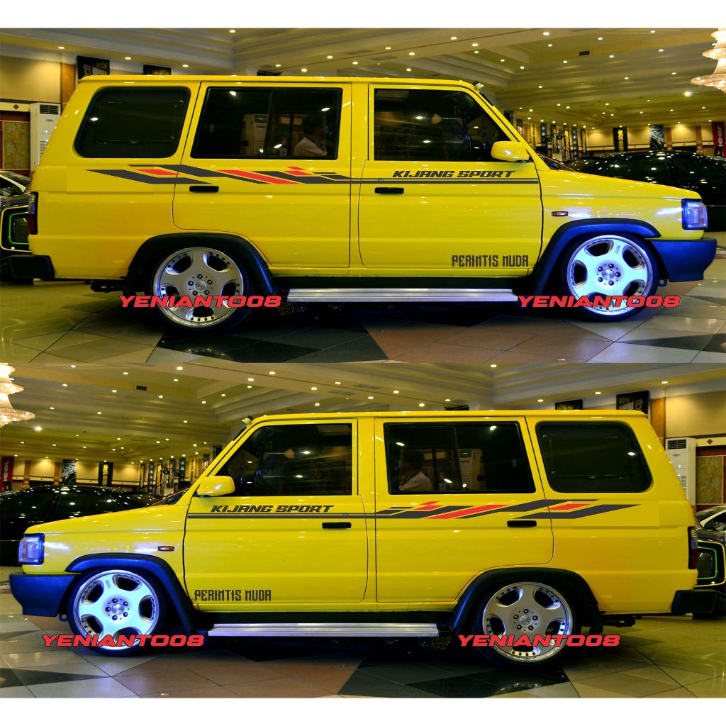 Stiker Mobil Kijang Super Stiker Body Samping Kijang Super Stiker Kijang Super Kapsul Lgx